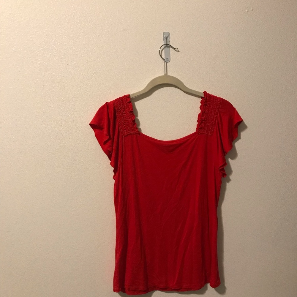 Fun, red blouse - Picture 3 of 3